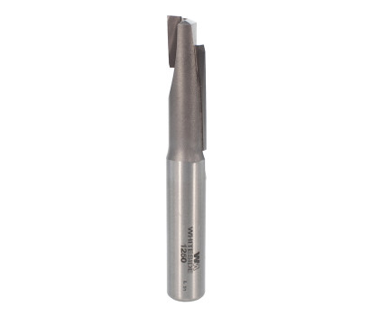 Tungsten carbide tipped Whiteside 1250 up-down cut staggertooth router bit for 1+1 compression cutting of faced boards. Staggertooth router bits for fast aggressive production routing with CNC, as well as deep grooving, pocketing and mortising.