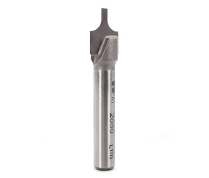 2 Flute carbide tipped Whiteside 2050 plunge cutting roundover router bit with 3.18mm radius (1/8