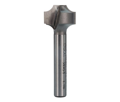 2 Flute carbide tipped Whiteside 2051 plunge cutting roundover router bit with 4.76mm radius (3/16