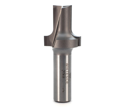 2 Flute carbide tipped Whiteside 2068 plunge cutting roundover router bit with 4.76mm radius (3/16