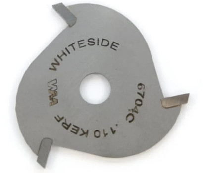 Whiteside 6704C Grooving and Slotting 3 Wing Cutter