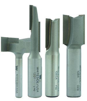 Straight Cut Tungsten Carbide Tipped Brazed Router Bits