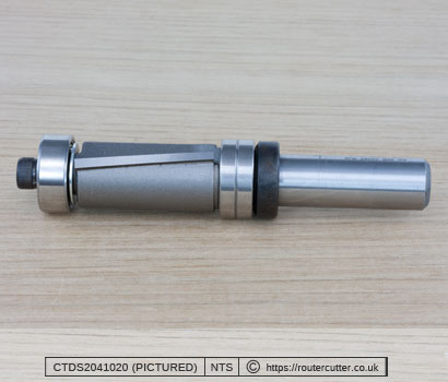 Combination Multi Trim with Down shear Flush Trim and Pattern Router Bit CTDS2041020