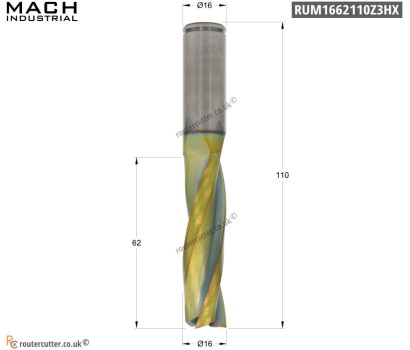RUM1662110Z3HX Solid tungsten carbide 3 flute up cut spiral router bit nano coat _ FINAL _ TOUCH 001
