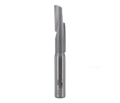 Tungsten carbide tipped Whiteside 1252 up-down cut staggertooth router bit for 1+1 compression cutting of faced boards. Staggertooth router bits for fast aggressive production routing with CNC, as well as deep grooving, pocketing and mortising.