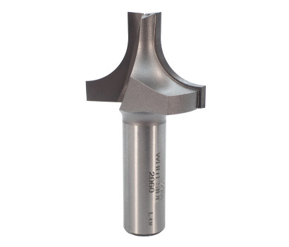 2 Flute carbide tipped Whiteside 2060 plunge cutting roundover router bit with 12.7mm radius (1/2