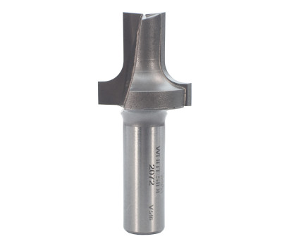 2 Flute carbide tipped Whiteside 2072 plunge cutting roundover router bit with 6.35mm radius (1/4