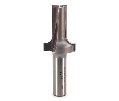 2 Flute carbide tipped Whiteside 2074 plunge cutting roundover router bit with 6.35mm radius (1/4
