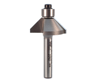 2 Flute tungsten carbide tipped Whiteside 2292 chamfer router bit with 45 degree cut angle. Whiteside 2292 with 25.4mm CED is specifically designed for trim routers or palm routers. Whiteside 2292 is bearing guided. 2292 Has a 6.36mm (1/4
