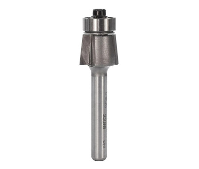 2 Flute tungsten carbide tipped Whiteside 2298 edge bevel router bit with 7 degree cut angle. Whiteside 2298 is ball bearing guided and designed form veneer and laminate edge trimming.