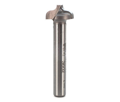 2 Flute carbide tipped Whiteside 3602 plunge ogee router bit with flat plunging point for decorative grooving and veining, the plunge point ogee for adding bold accents to furniture. Whiteside 3602 plunge ogee for CNC raised panel pattern profiling.