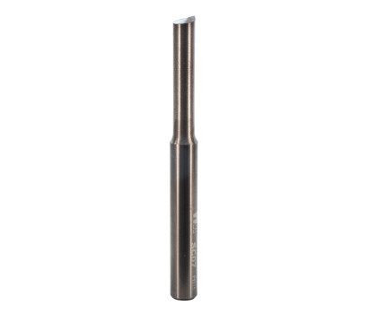 1 Flute solid carbide Whiteside SC07 straight cut router bit for high quality joinery finish. The advantage of solid carbide straight cut router bits is the plunging ability of the end mill. 1/4