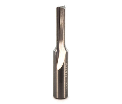 2 Flute solid carbide Whiteside SC10 straight cut router bit for traditional quality joinery finish. The advantage of solid carbide straight cut router bits is the plunging ability of the end mill. 1/4
