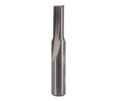 2 Flute solid carbide Whiteside SC11 straight cut router bit for high quality joinery finish. The advantage of solid carbide straight cut router bits is the plunging ability of the end mill. 1/4