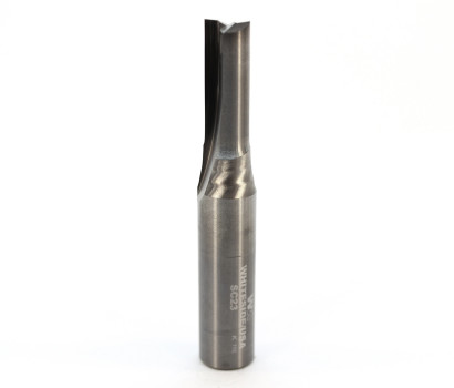 2 Flute solid carbide Whiteside SC23 straight cut router bit for high quality joinery finish. 1/2